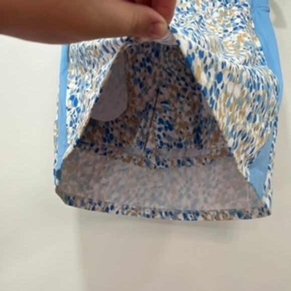 J Mclaughlin Briana Skort Small Small Catalina Cloth Athletic Stretch Blue Polka - Picture 3 of 7